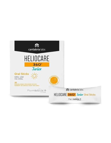 Heliocare 360º Junior Oral Stick 20 Sobres