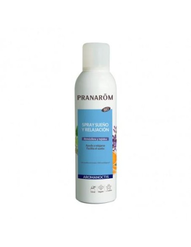 Pranarom Aromanoctis Spray Sueño Y Relajación Atmósfera Y Tejidos Bio, 150 ml