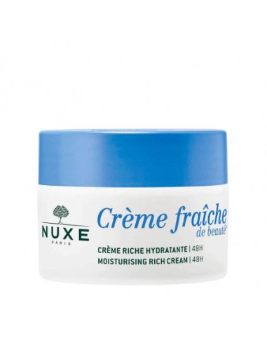 Nuxe Crème Fraîche de Beauté Crema Rica Hidratante 48H, 50 ml