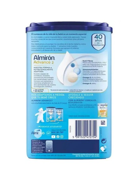 Almirón Advance 2, 2X800 gr