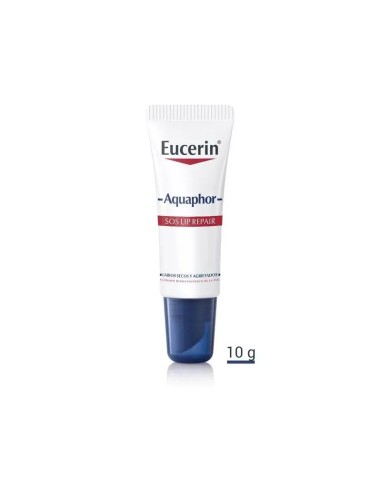 Eucerin Aquaphor Sos Regenerador Labial, 10 ml
