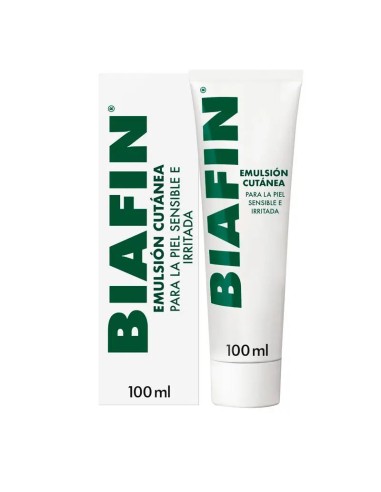 Biafin Crema Hidratante Regeneradora Piel Sensible e Irritada, 100 ml