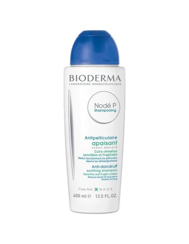 Bioderma Nodé P Apaisant Champú Caspa Moderada, 400 ml