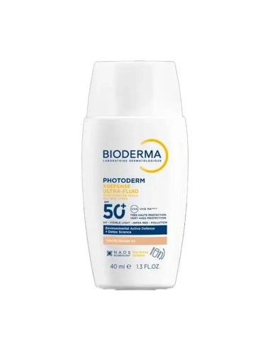 Bioderma Photoderm Xdefense Ultra-Fluid  Spf 50+ Tono 02, 40 ml