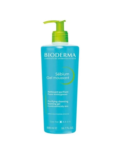BIODERMA Sebium Gel Moussant Purificante 500 ml