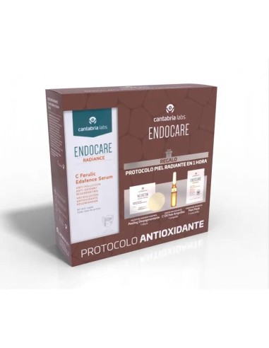 Endocare C Ferulic Edafence Sérum Protocolo Antioxidante + Regalo Protocolo Piel Radiante
