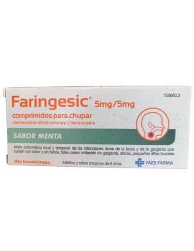 Faringesic 20 comprimidos