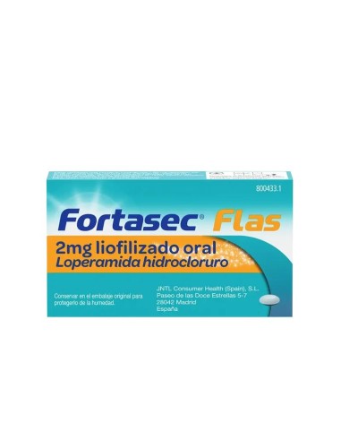 Fortasec Flas 2 mg 12 Comprimidos