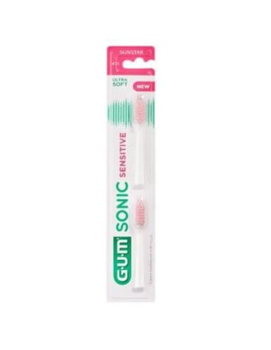 Gum Recambio Cepillo Electrico Sonic Sensitive 2Un
