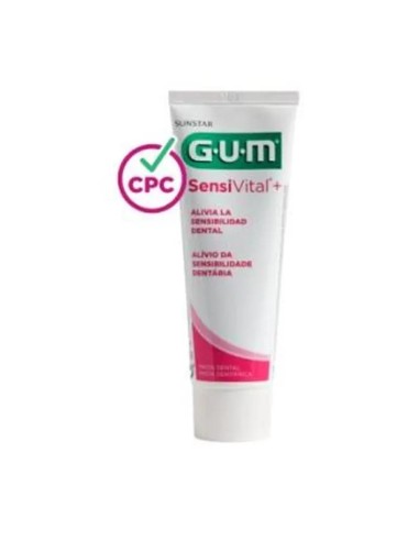 Gum Sensivital+ Pasta Dental Fluorudo 75Ml