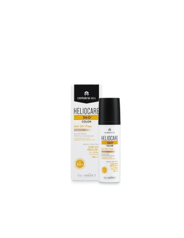 Heliocare 360º Color Gel Oil Free Bronze Spf50+ 50 Ml