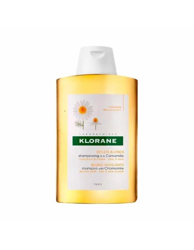 Klorane Champú a la Camomila Limpia E Ilumina, 400 ml