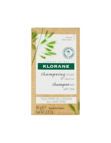 Klorane Champú Sólido a la Avena 80 gr
