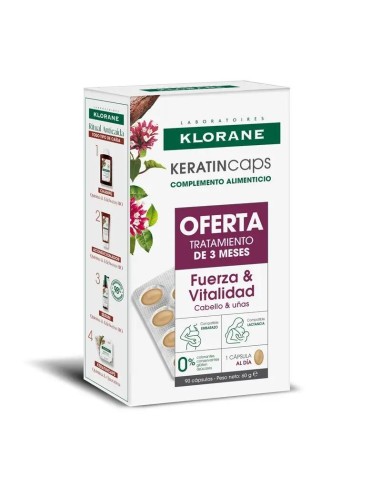 Klorane Keratin Caps 90 Cap Kl