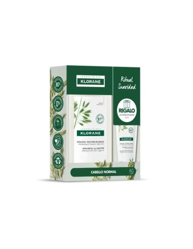 Klorane Pack Ch Avena 400Ml+Acond 50Ml