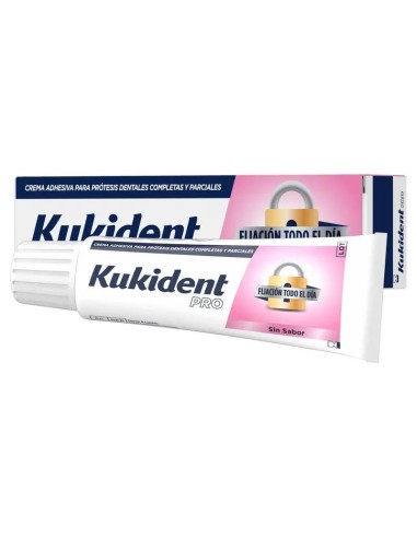 Kukident Pro Complete Crema Adhesiva Neutra Prótesis 47 G