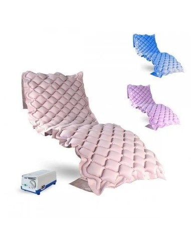 Mobiclinic Colchón Antiescaras De Aire Con Compresor, 130 Celdas Beige