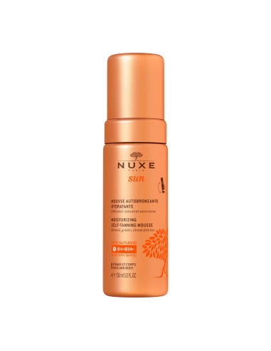Nuxe Espuma Autobronceadora Natural Tono Dorado Y Luminoso, 150 ml
