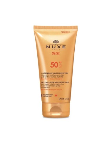 Nuxe Sun Leche Fundente Alta Protección SPF 50 150 ml