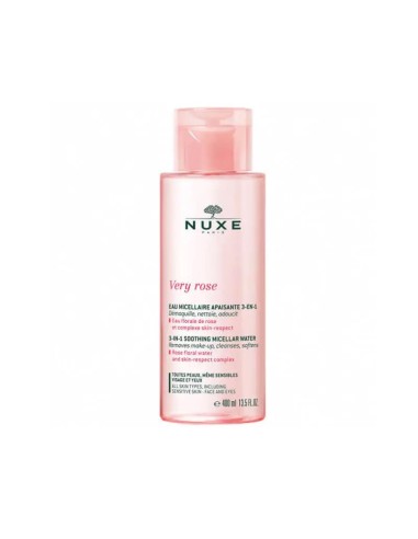 Nuxe Very Rose Agua Micelar Calmante 3 En 1 400 ml