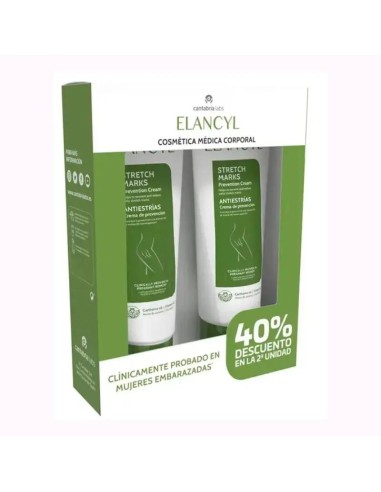 Pack Duplo Elancyl Crema Prevención Estrías 2x200 ml