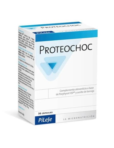 Pileje Proteochoc, 36 cápsulas de 731 mg
