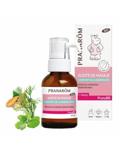 Pranarôm  Aceite de masaje - Confort de la barriguita - 30 ml