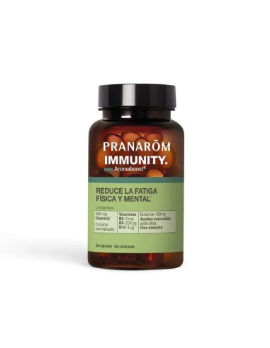 Pranarôm Aromaboost Immunity Apoya El Sistema Inmunológico, 60 capsulas
