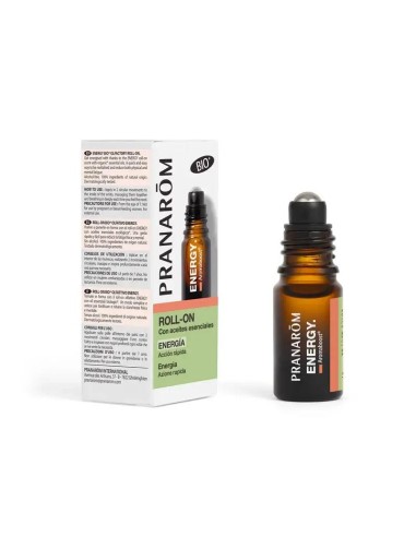Pranarôm Aromaboost Roll On Energy Bio, 5 ml