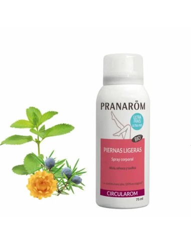 Pranarom Circularom Piernas Ligeras Spray Corporal Bio 75 ml