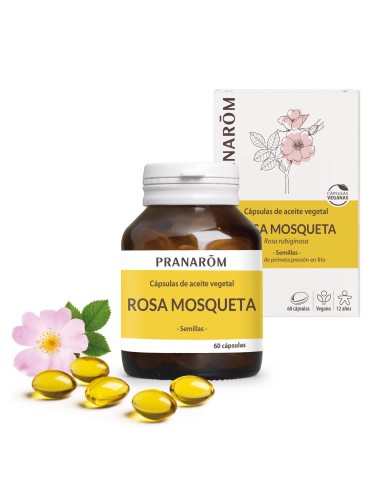 Pranarôm Rosa Mosqueta 60 Cápsulas