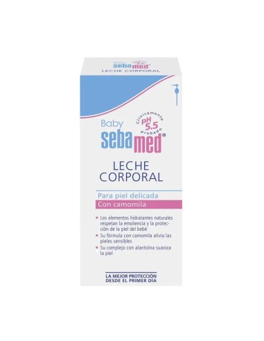SEBAMED Baby Leche Corporal para Piel Delicada 400 ml