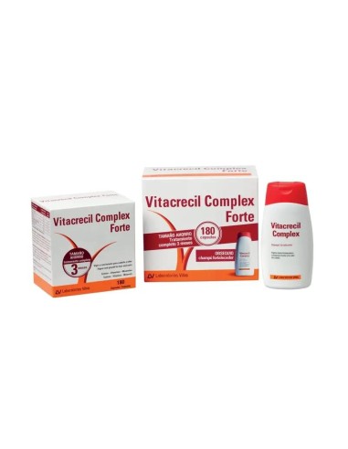 Vitacrecil Complex Forte 180 Capsulas + Champú
