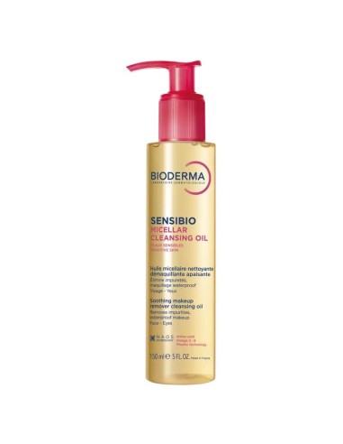 Bioderma Sensibio aceite Micelar Limpiador, 150 ml