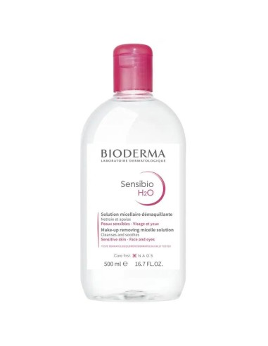 BIODERMA Sensibio H2O Agua Micelar, 500 ml