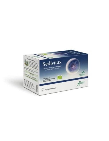 Aboca Sedivitax Tisana Mejora Ecalidad Del Sueño, Dormir Mejor, Relajación, Con Melisa, Pasiflora, 20 bolsitas