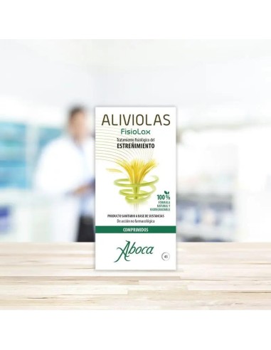 Aboca Aliviolas Fisiolax Estreñimiento, 45 Comprimidos