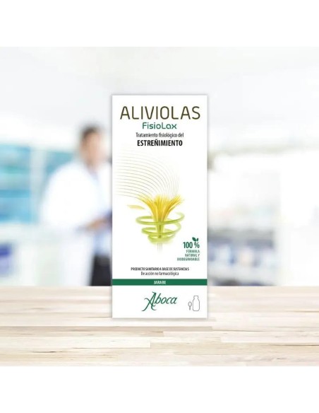 Aboca Aliviolas Fisiolax Jarabe Estreñimiento, 180 gr