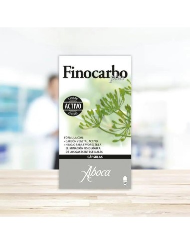 Aboca Finocarbo Plus Gases Intestinales, 50 Cápsulas