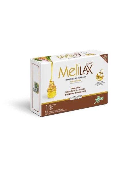 Aboca Melilax Adult, 6 Microenemas de 10 gr