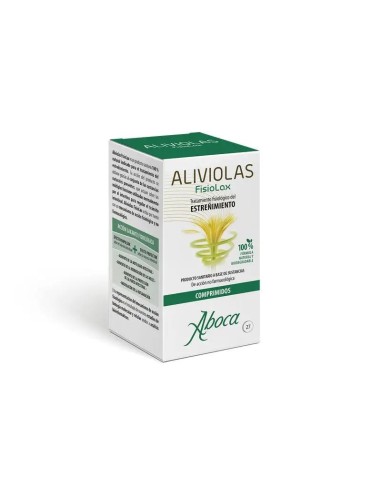 Aboca Aliviolas Fisiolax Estreñimiento, Regula Transito Intestinal, Acción Fisiológica, 27 comprimidos