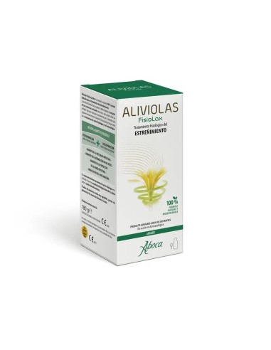 Aboca Aliviolas Fisiolax Jarabe Estreñimiento, Regula Transito Intestinal, Acción Fisiológica, 180 g