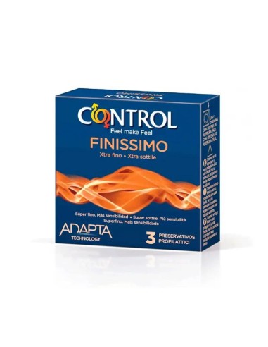 Control Preservativo Finissimo 3 unidades