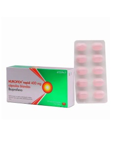 Nurofen Rapid 400 mg, 20 Cápsulas Blandas 2