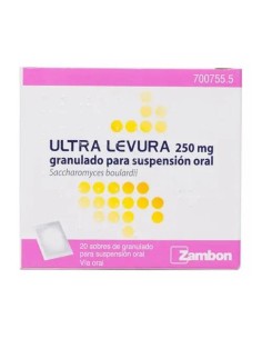 Ultra levura 250 mg 20 Sobres