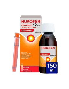 Nurofen Pediátrico 40 mg/ ml Suspensión Sabor Fresa 150 ml 2