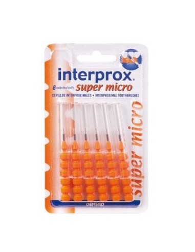 CEPILLO DENTAL INTERPROX SUPER MICRO 6 U