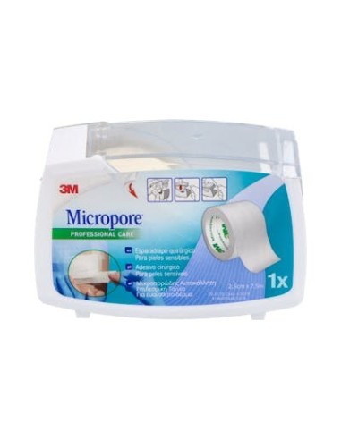 ESPARADRAPO MICROPORE BLANCO 7,5X2,5 POR