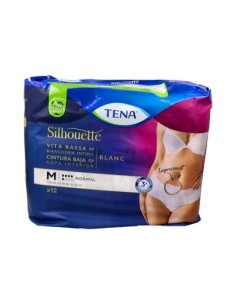 TENA SILHOUETTE C. BAJA BLANCO TM 12 UD