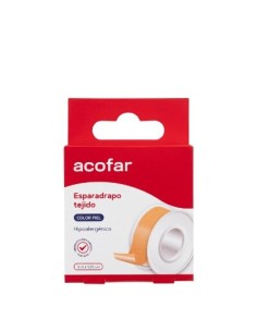 ACOFAR ESPARADRAPO TEJIDO PIEL 5X1,25CM